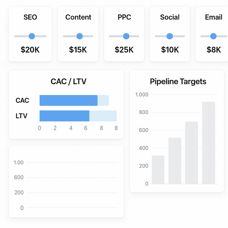Marketing Dashboard Overview infographic